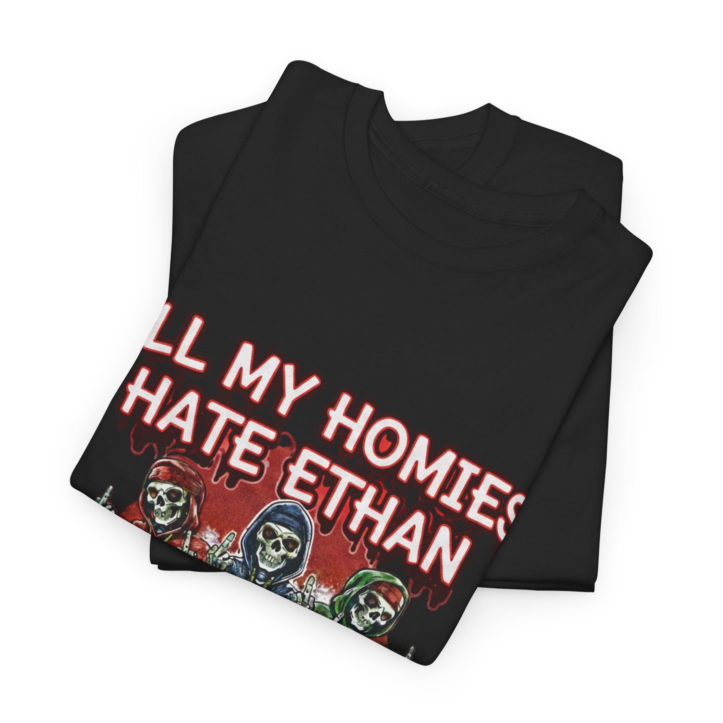T‑Shirt — "All My Homies Hate Ethan" Vintage Lowrider Graphic Tee