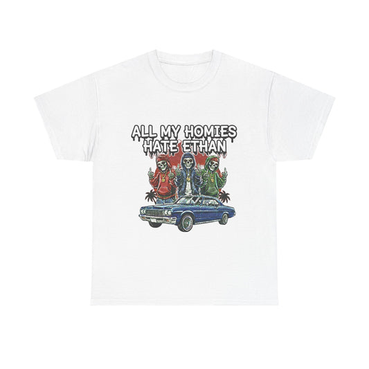 T‑Shirt — "All My Homies Hate Ethan" Vintage Lowrider Graphic Tee