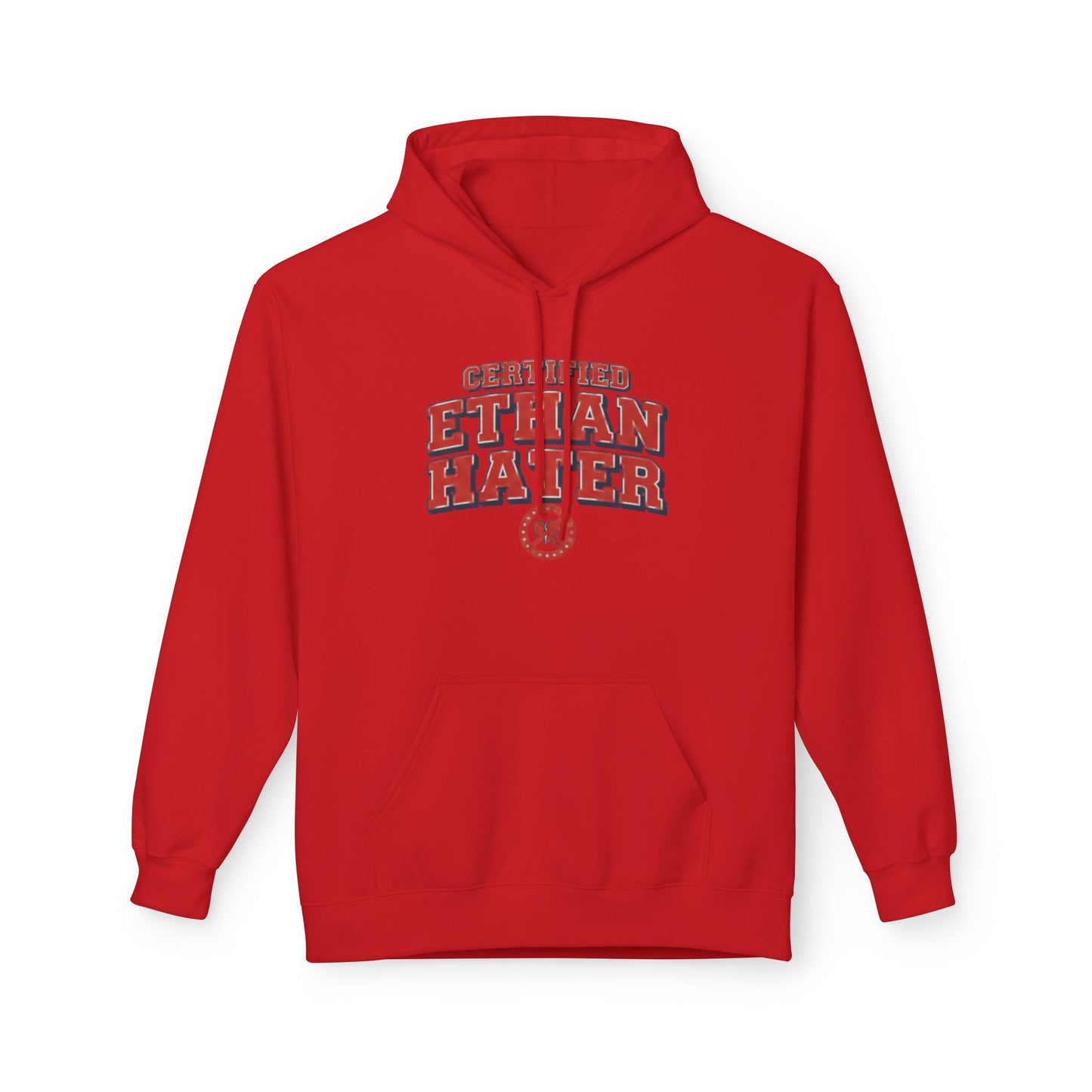 Hoodie - "Certified Ethan Hater" Vintage-Style Graphic Hoodie