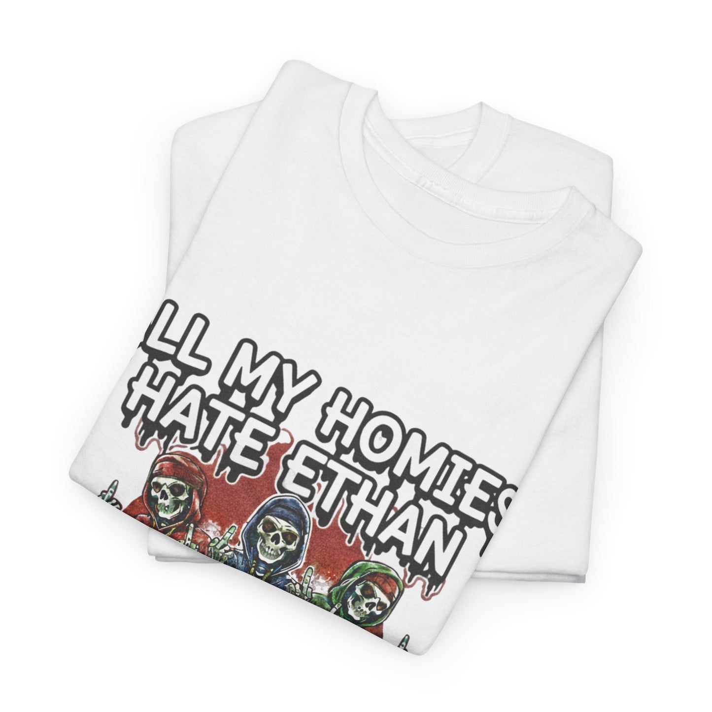 T‑Shirt — "All My Homies Hate Ethan" Vintage Lowrider Graphic Tee