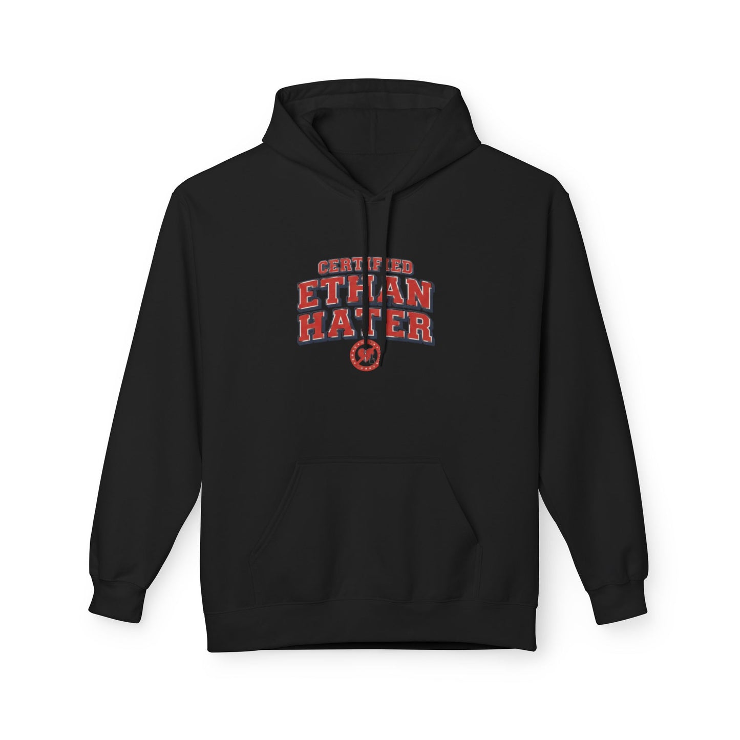 Hoodie - "Certified Ethan Hater" Vintage-Style Graphic Hoodie