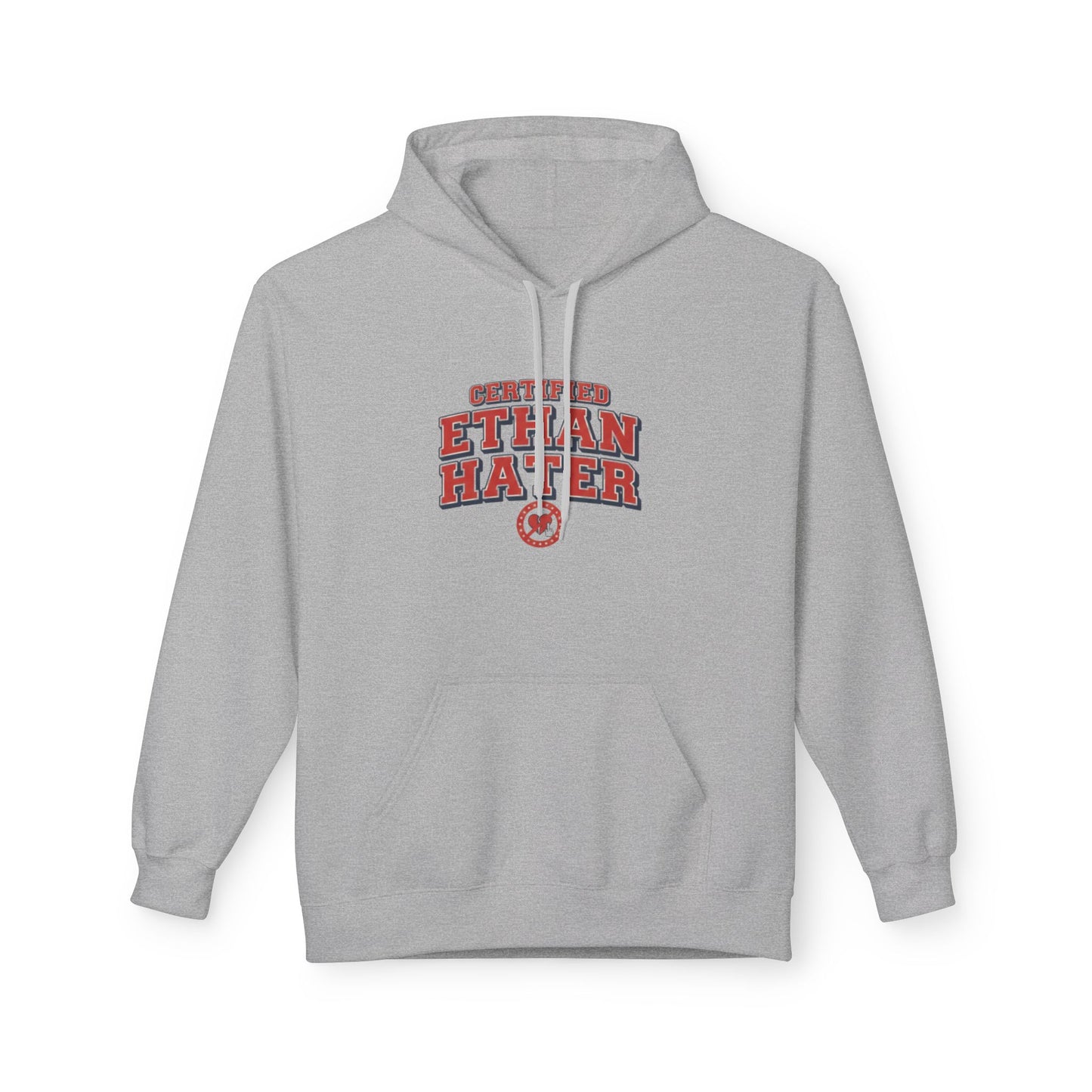 Hoodie - "Certified Ethan Hater" Vintage-Style Graphic Hoodie