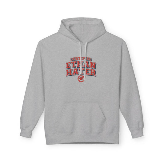 Hoodie - "Certified Ethan Hater" Vintage-Style Graphic Hoodie